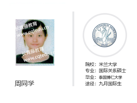 周同學-米蘭大學